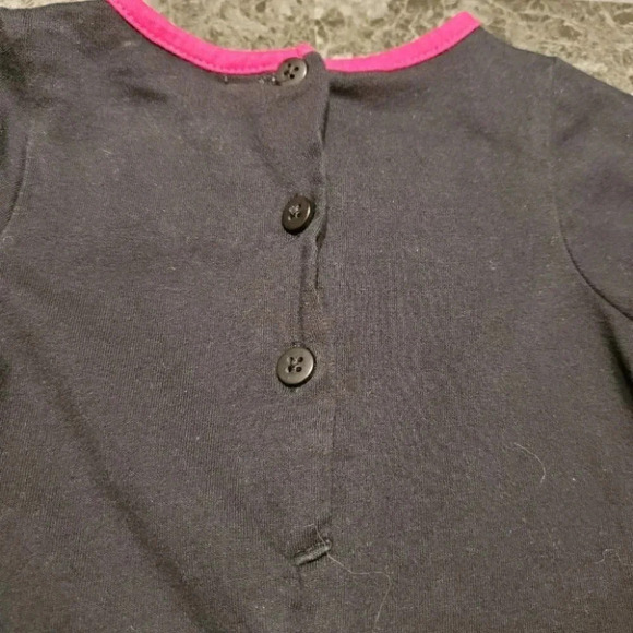 18m, GoodLad, Black and Pink Lady Bug Baby Play Dress - Picture 11 of 11